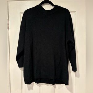 Free People Beach 3/4 Sleeve Crewneck Sweater